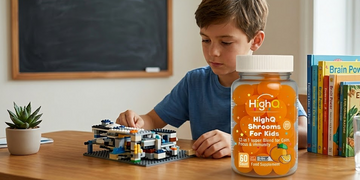 HighQ Shrooms Gummies for ADHD Kids