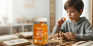 HighQ Shrooms Gummies for ADHD Kids