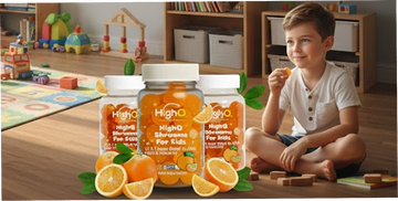 HighQ Shrooms Multivitamins for ADHD Kids Daily Balance